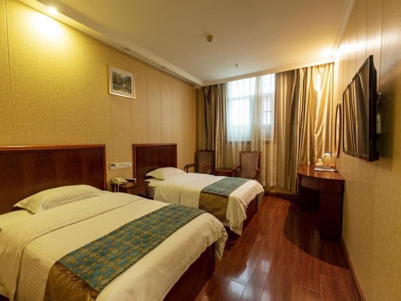 Greentree Inn Jiangsu Wuxi New District Shengang World Express Hotel Exterior photo