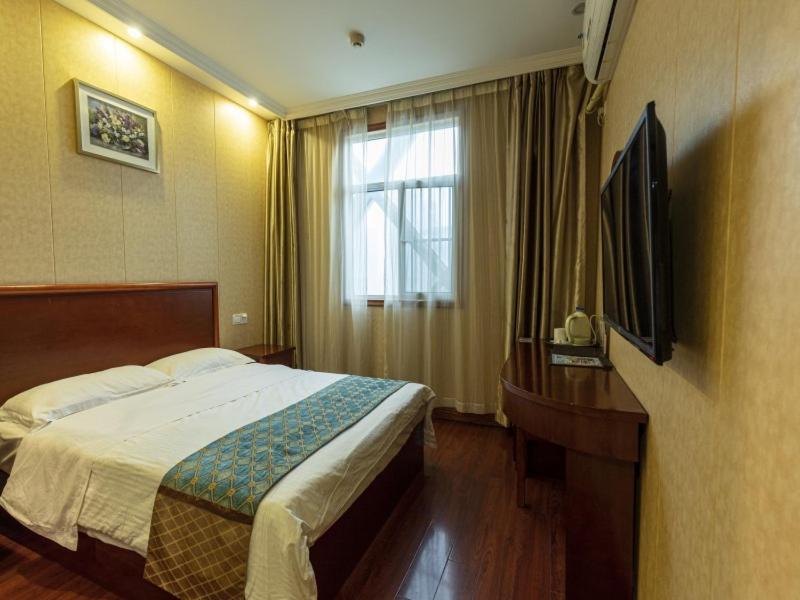 Greentree Inn Jiangsu Wuxi New District Shengang World Express Hotel Exterior photo